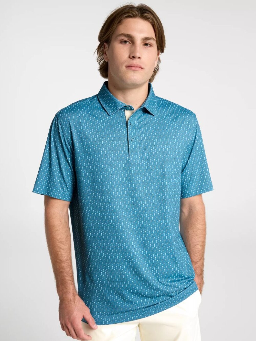 Walter Hagen Men's Performance 11 Novelty Print Golf Polo - Picture 5 of 6